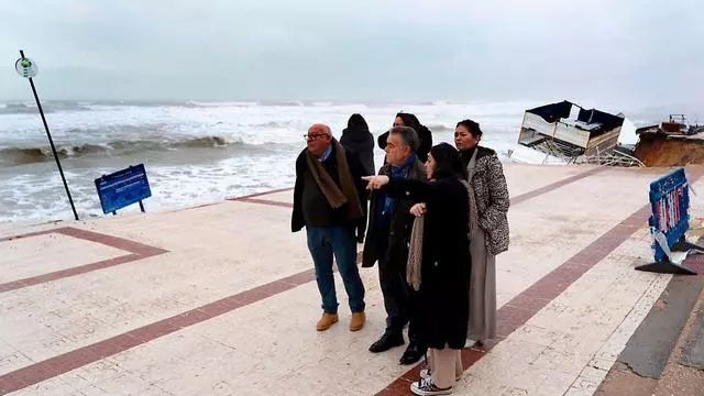 El paseo marítimo de Matalascañas ampliará su reconstrucción en 270 metros para reforzar su protección frente a temporales