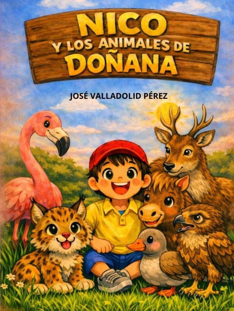 El almonteño José Valladolid presenta su nuevo libro infantil “Nico y los animales de Doñana”