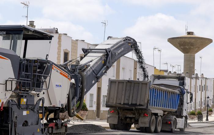 Almonte inicia un nuevo plan de asfaltado de un millón de euros para renovar 23 calles