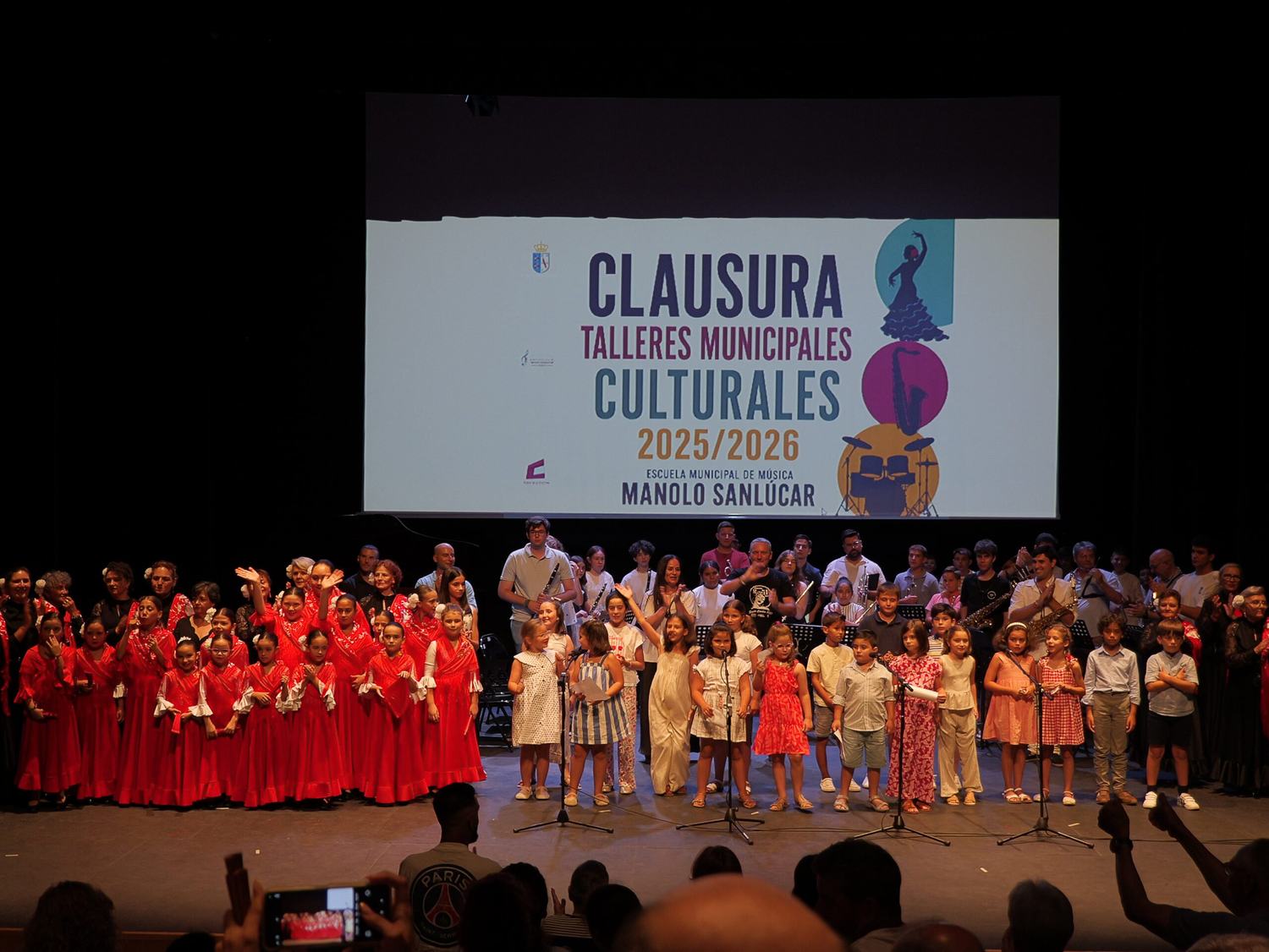 La cultura pone el broche al curso en Almonte con una emotiva clausura de los Talleres Municipales y la Escuela de Música