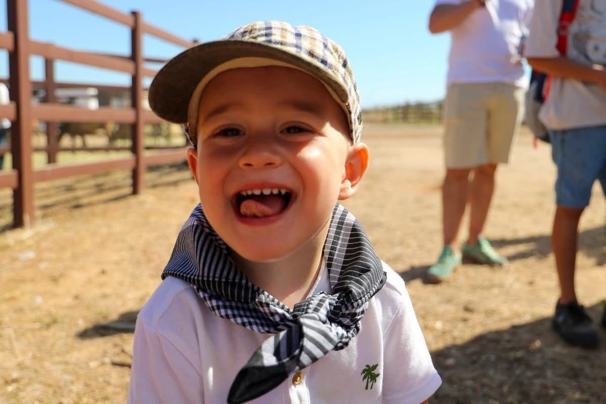 La III Saca de las Yeguas Infantil vuelve a ser un éxito y acerca la tradición a más de medio centenar de niños