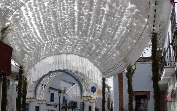 Mañana comienzan los trabajos de colocación de los palos de la Virgen para el recorrido de la Patrona