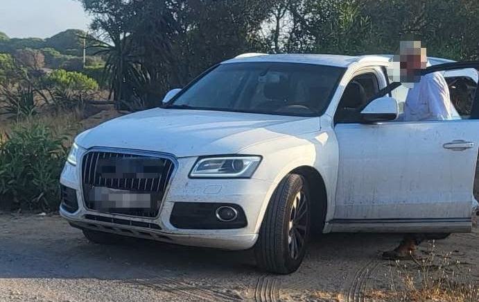 Identificado el responsable de un vertido ilegal de escombros en Matalascañas