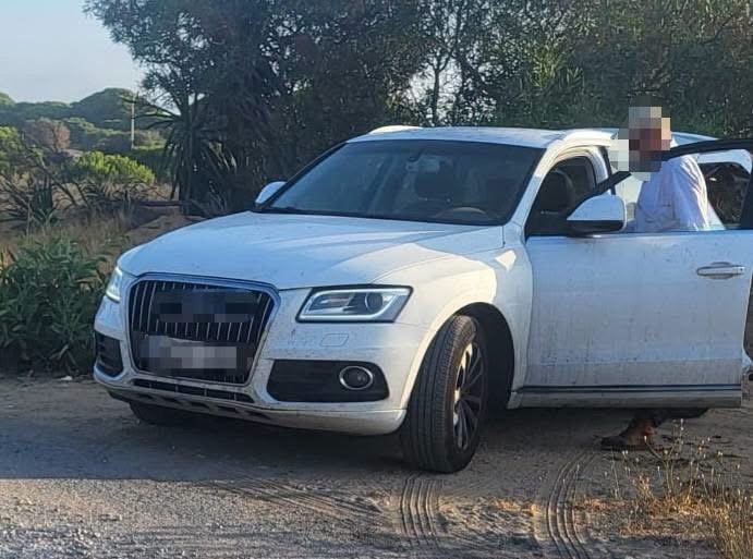Identificado el responsable de un vertido ilegal de escombros en Matalascañas