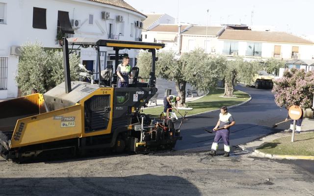 Almonte multiplica por diez el asfaltado de sus calles en solo tres años