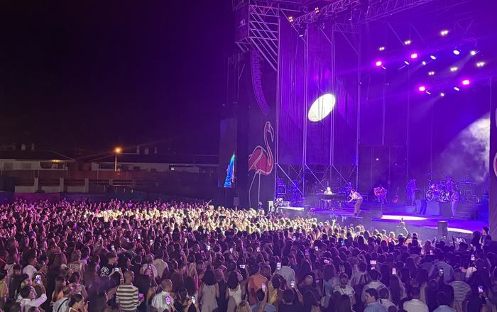 Niña Pastori emociona a Matalascañas en el arranque del On Doñana Music Experience