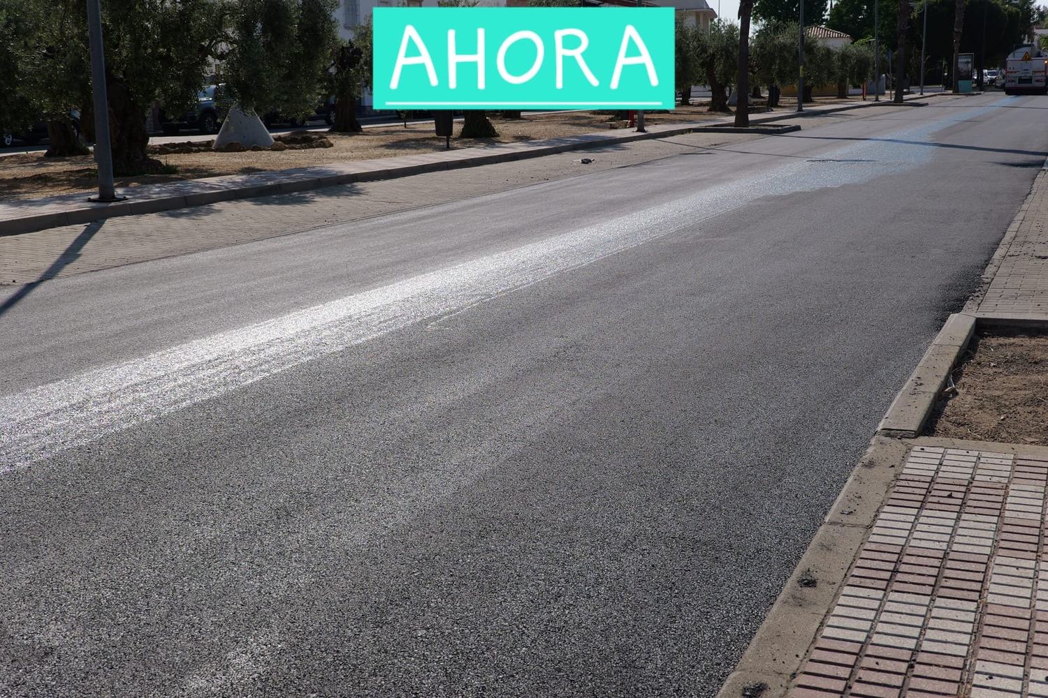La avenida de los Reyes ya no es la misma