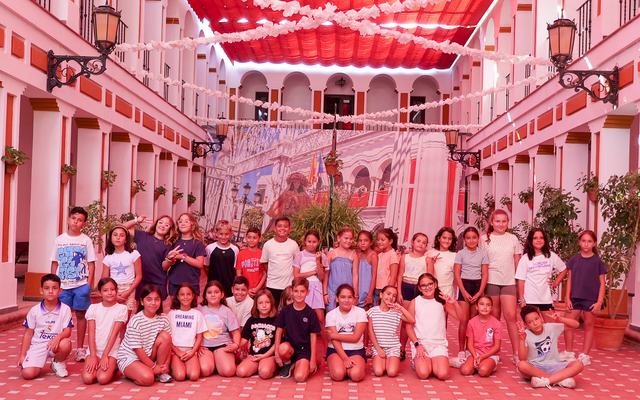 Los más pequeños de Almonte inauguran las Colonias de Verano en El Rocío
