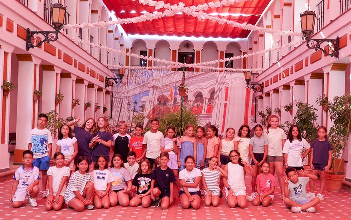 Los más pequeños de Almonte inauguran las Colonias de Verano en El Rocío