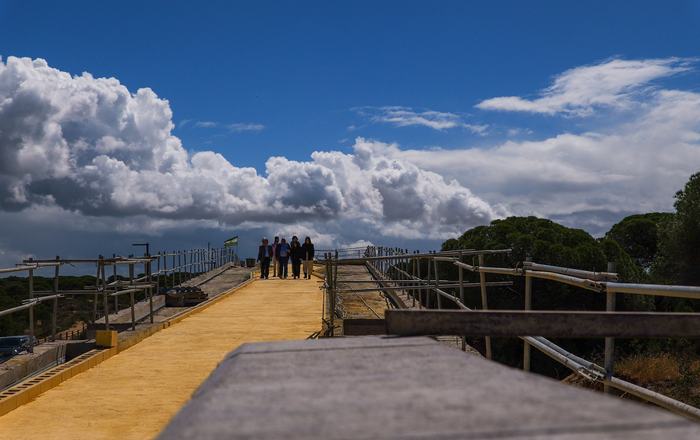 Matalascañas inaugura mañana su nuevo mirador, financiado con fondos europeos y con vistas privilegiadas a Doñana