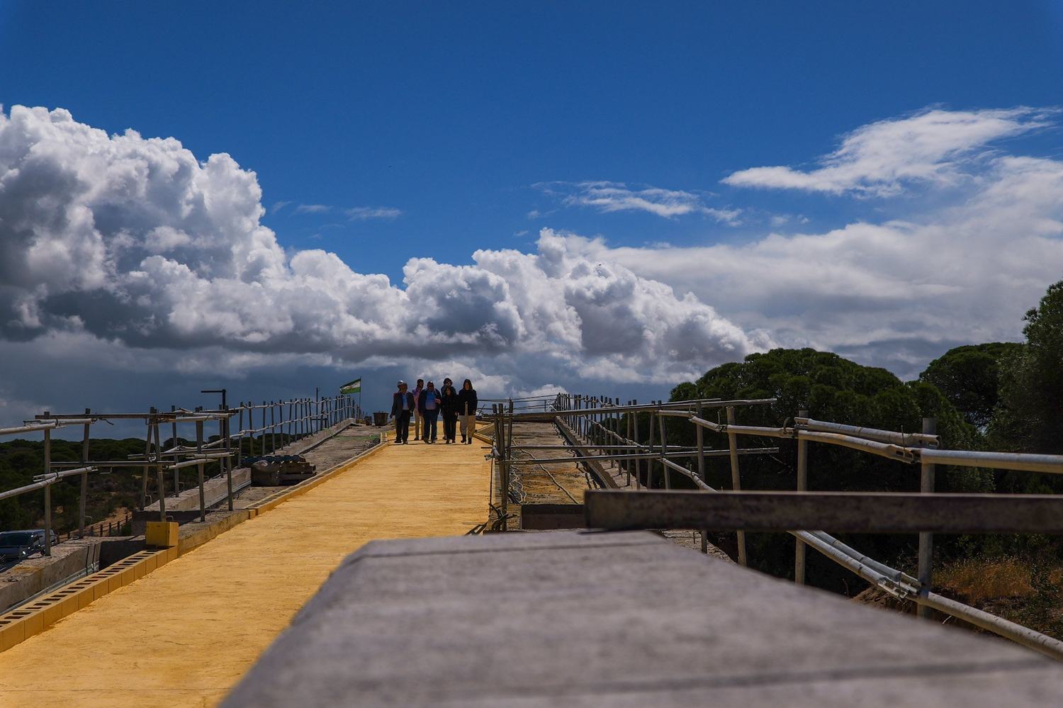 Matalascañas inaugura mañana su nuevo mirador, financiado con fondos europeos y con vistas privilegiadas a Doñana