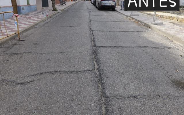 La calle La Veredilla ya no es la misma: deja atrás años de deterioro