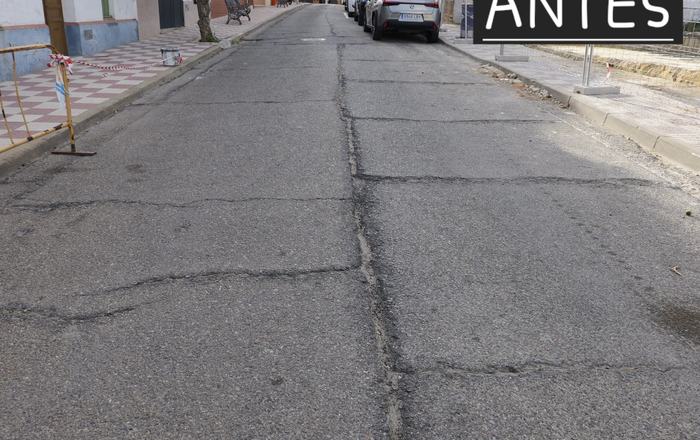 La calle La Veredilla ya no es la misma: deja atrás años de deterioro