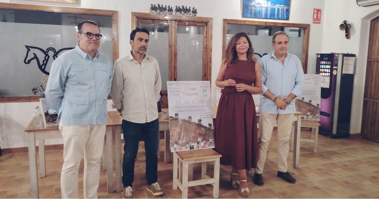 El Memorial Antonio Picón volverá a reunir en El Rocío a la élite de la doma vaquera