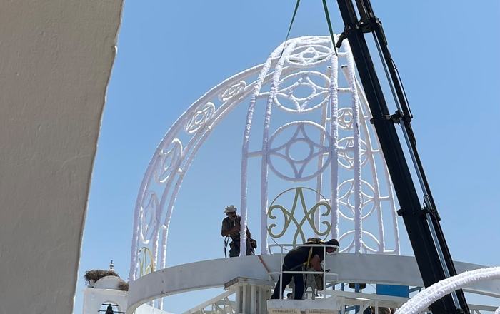 Almonte entra en la cuenta atrás: solo quedan 20 días para el traslado de la Virgen del Rocío