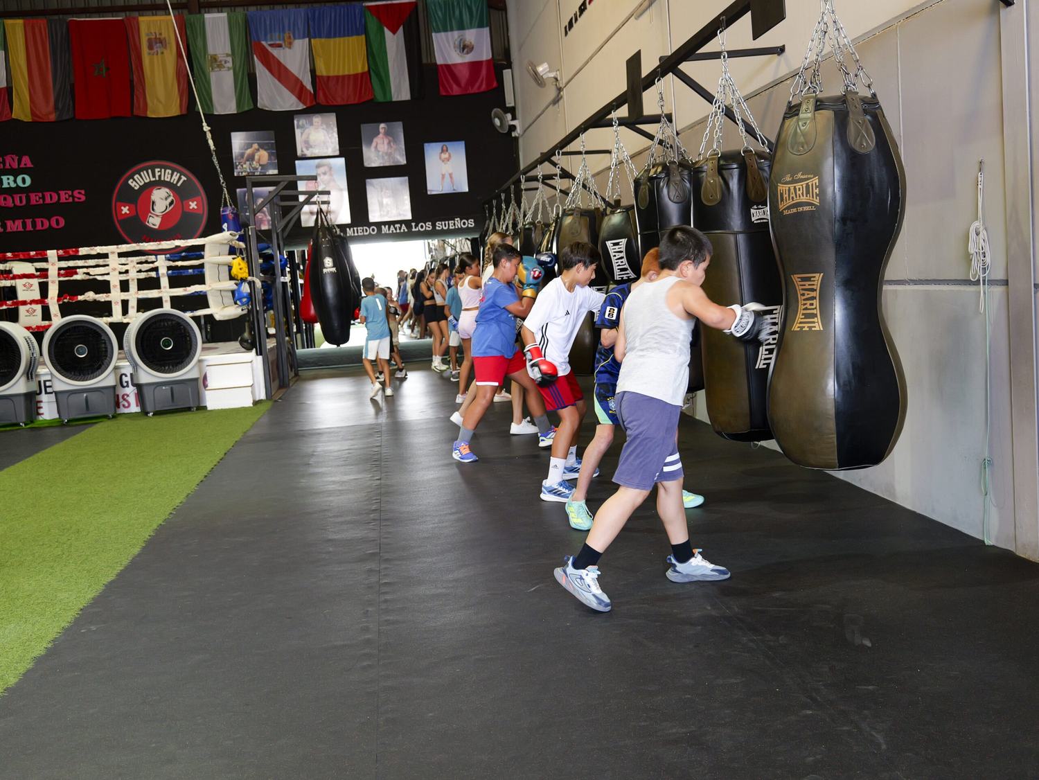 El Club Soulfight Boxing abre sus puertas a una jornada de inclusión y deporte para la infancia