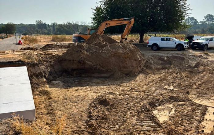 Las obras del Camino del Arrayán avanzan y reforzarán la seguridad del Plan Venida 2026