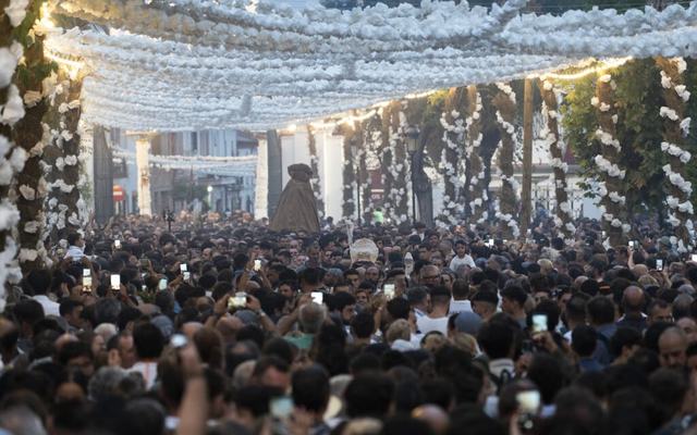 La Venida de la Virgen más multitudinaria de la historia: casi medio millón de personas solo en El Chaparral y sus alrededores