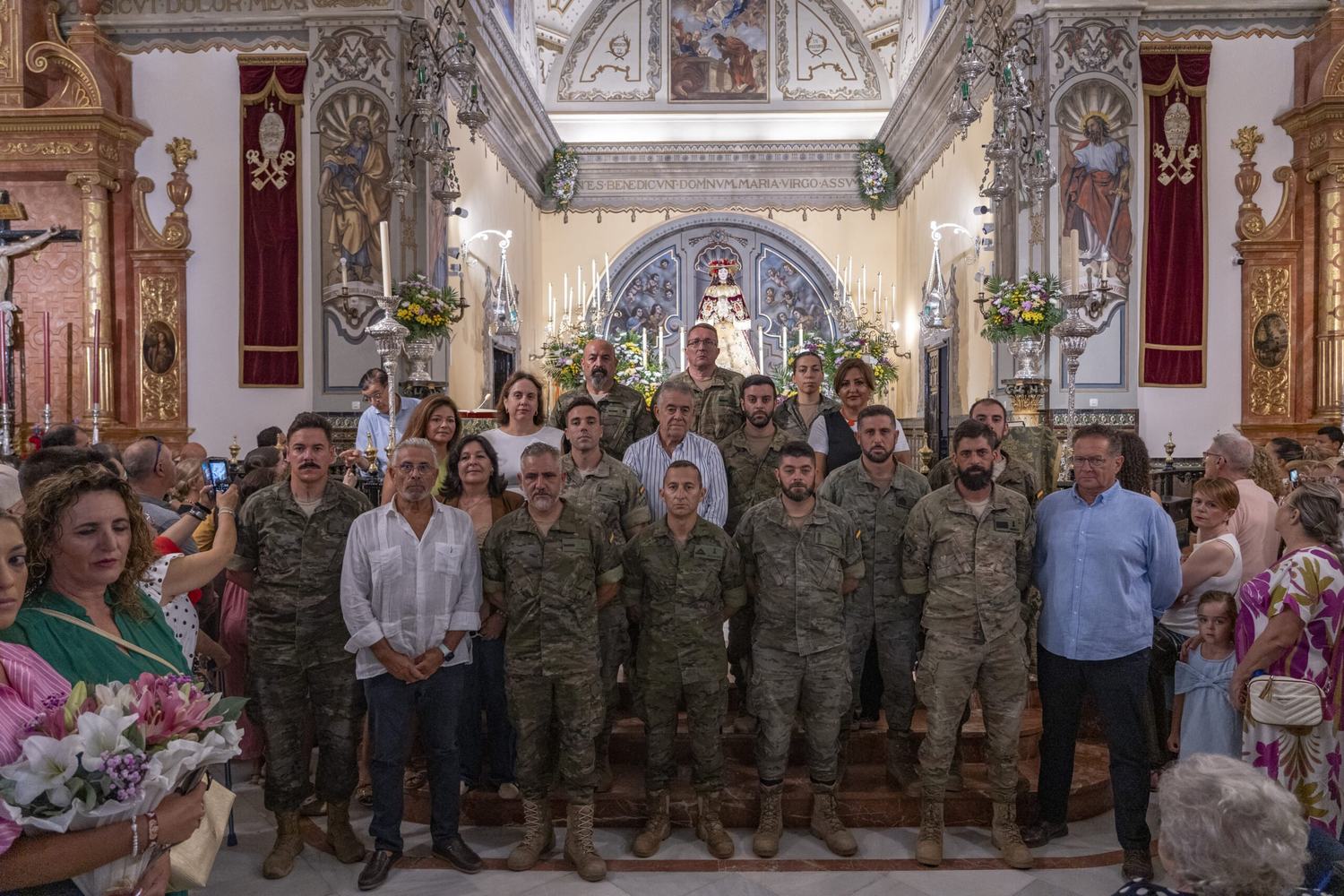 El Ayuntamiento de Almonte agradece al Ejército de Tierra su labor durante una Venida histórica