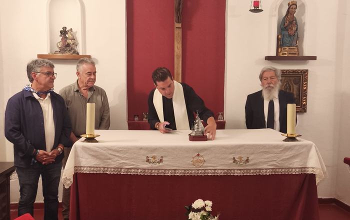 Almonte lleva la devoción a la Virgen del Rocío hasta la plaza de toros de Vista Alegre de Bilbao
