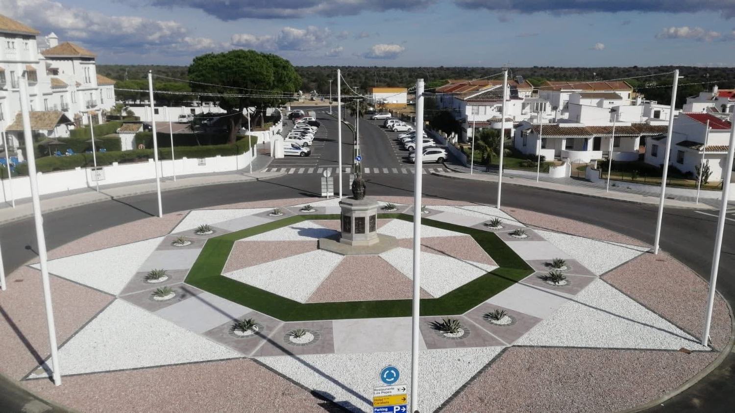 La Glorieta de Goya de Matalascañas se transformará en un museo al aire libre para impulsar el talento artístico local