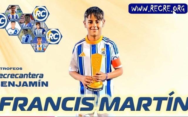 El almonteño Francis Martín Medina, distinguido en los VII Trofeos Recrecantera tras una brillante temporada