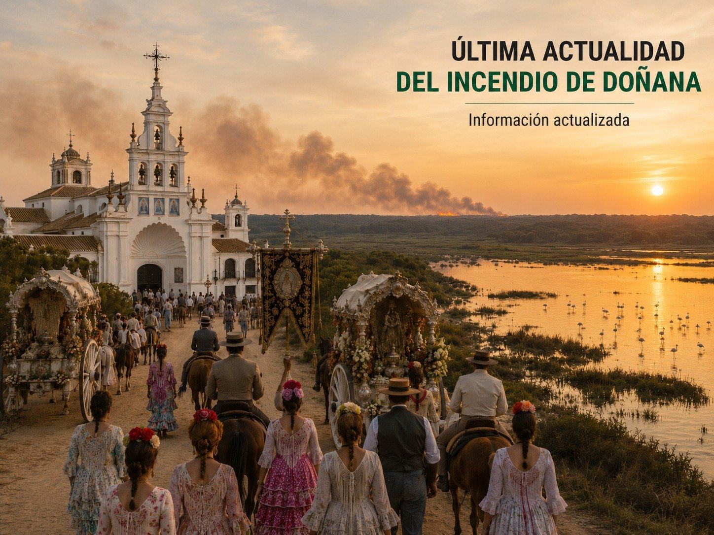 Cuando Doñana arde, Almonte responde