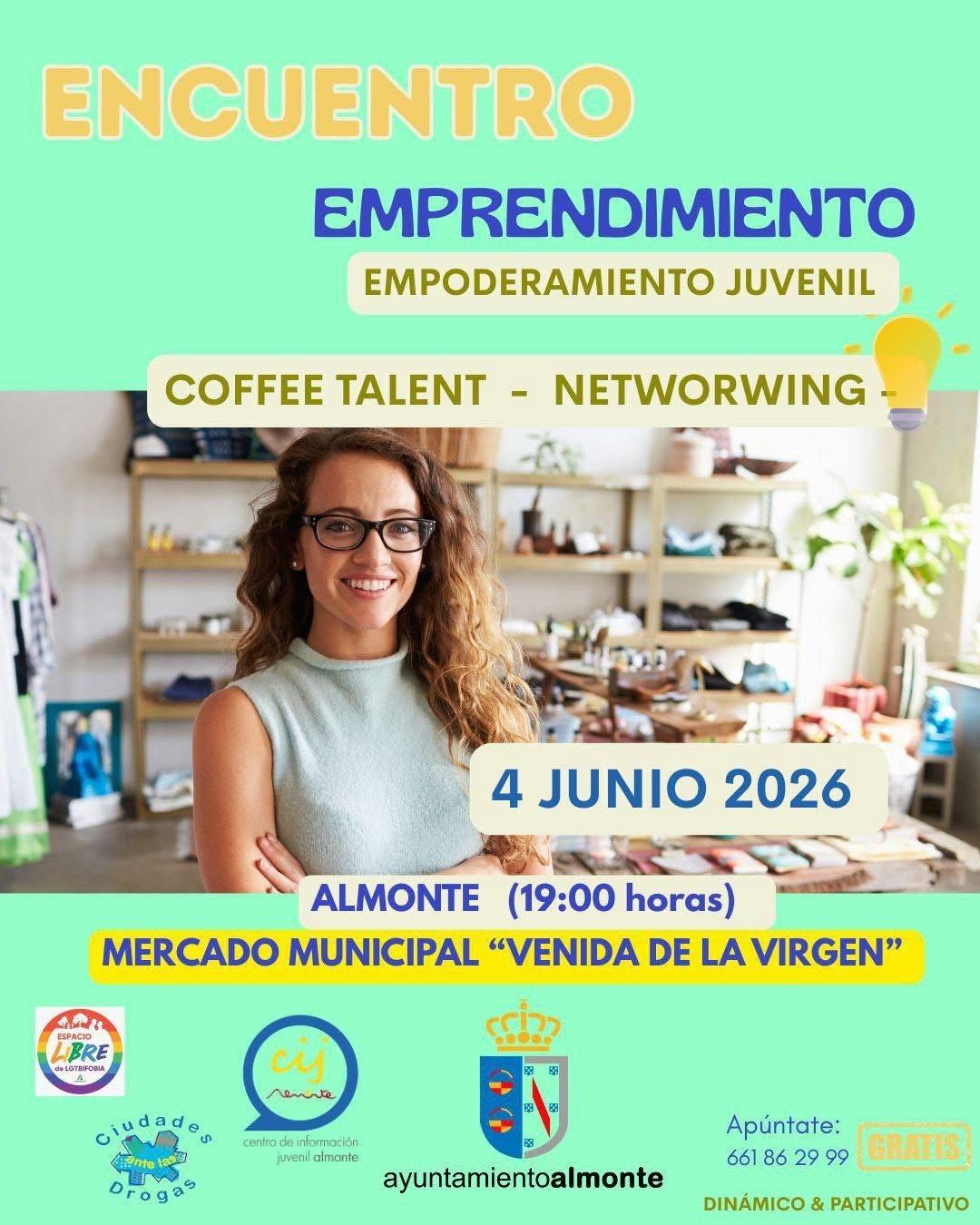 La nueva Plaza de Abastos acogerá un encuentro para impulsar el emprendimiento juvenil en Almonte