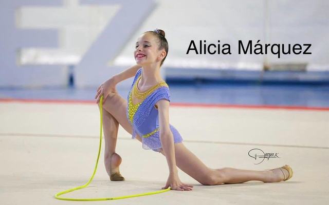 Alicia Márquez Cardeña, la joven almonteña que no deja de conquistar la gimnasia rítmica