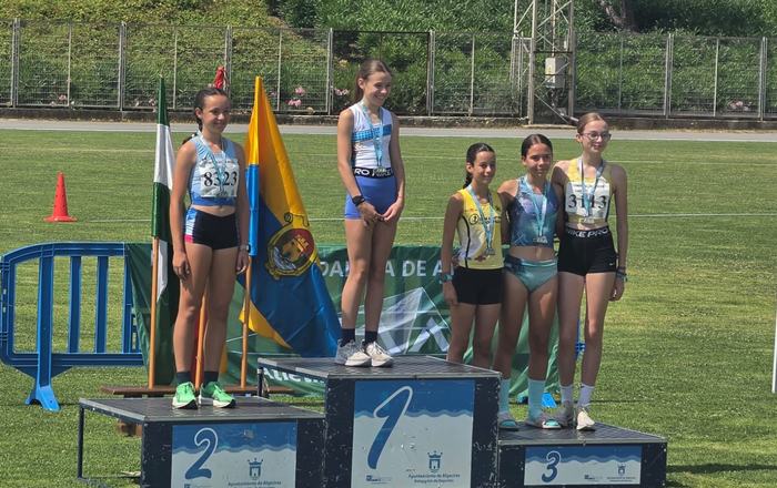 Alba Montiel se proclama subcampeona de Andalucía en los 3.000 metros lisos