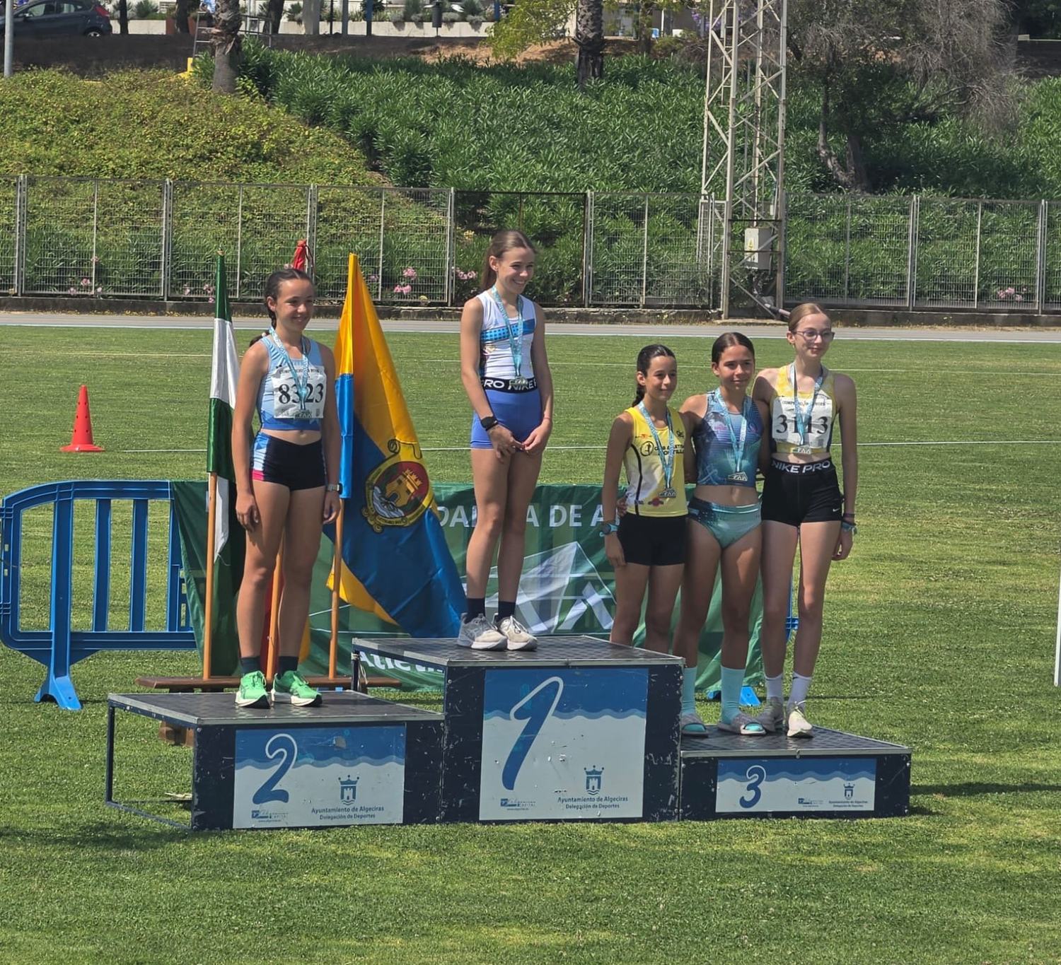 Alba Montiel se proclama subcampeona de Andalucía en los 3.000 metros lisos