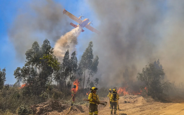 El incendio del Andévalo ya es el mayor registrado en Huelva desde el fuego de Doñana