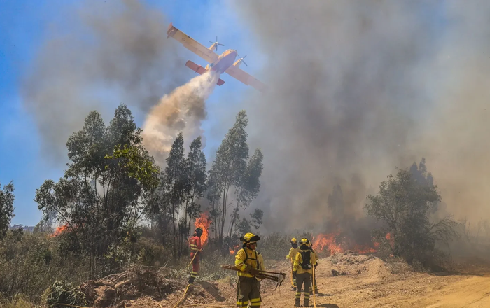 El incendio del Andévalo ya es el mayor registrado en Huelva desde el fuego de Doñana